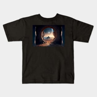 Portal to another dimension Kids T-Shirt